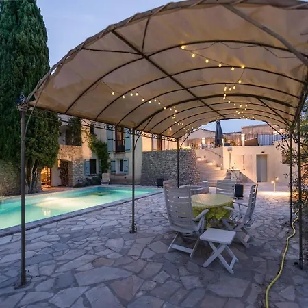 Comfortable Private Garden, Wellness Nyons